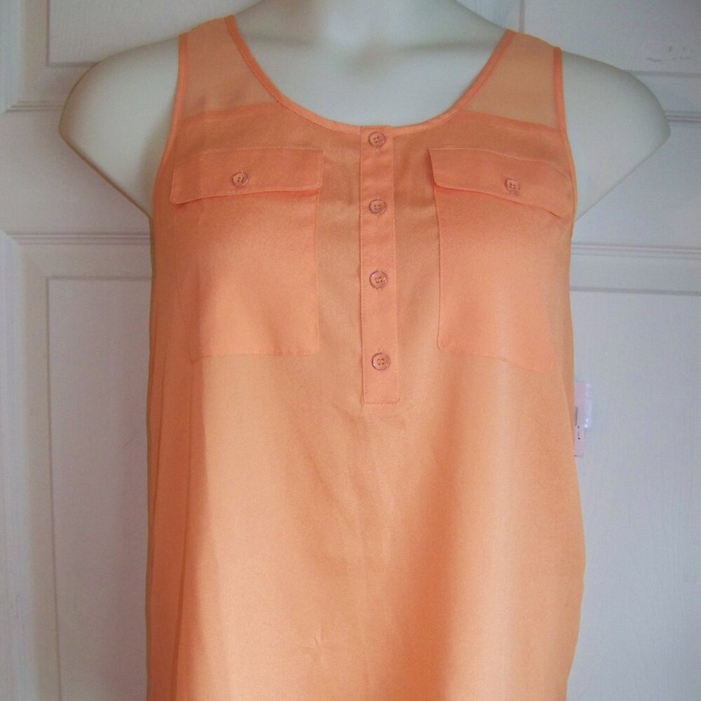 Kensie Women's Gauzy sleeveless Top